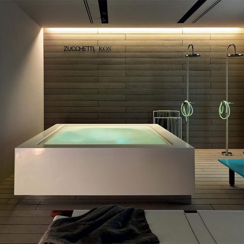 Мини бассейн Quadrat Pool от Zucchetti.Kos