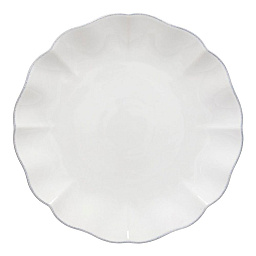 Тарелка, цвет White, 28,2 см, керамика